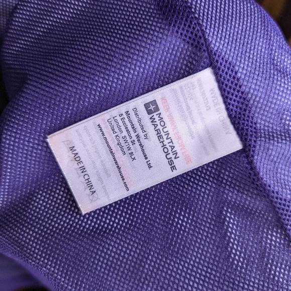 Mountain Warehouse Torrent Kids Lightweight Waterproof Jacket Size 13 - Picture 9 of 10